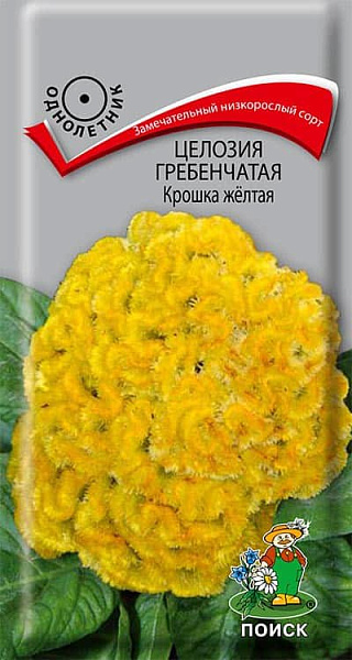 Целозия Гребенчатая Крошка желтая 0,1 гр.  Поиск