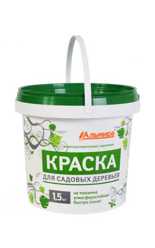 Краска Для садовых деревьев 1,5кг.
