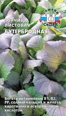 Горчица листовая Бутербродная 1гр.СеДек